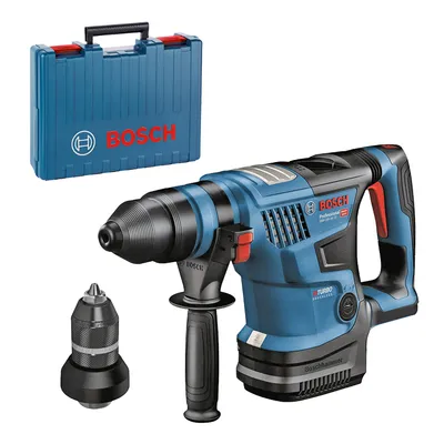 Акумулаторен перфоратор Bosch с безчетков двигател без батерия и зарядно, SDS-plus, 18 V, 5.8 J, 0-2900 уд./мин, GBH 18V-34 CF