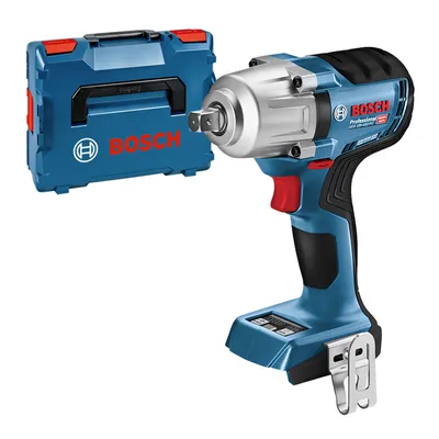 Акумулаторен ударен гайковерт Bosch с колекторен двигател без батерия и зарядно, 18 V, 450 Nm, квадрат, 1/2", GDS 18V-450 PC