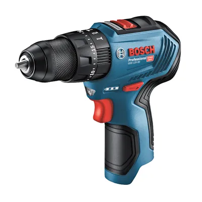 Акумулаторен винтоверт Bosch ударен  без батерия и зарядно, 12 V, 30 Nm, 1-10 мм, GSB 12V-30