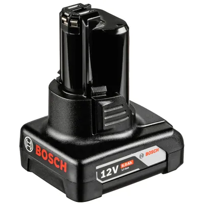 Акумулаторна батерия Bosch Li-Ion за електроинструменти 12 V, 6 Ah, GBA 12V