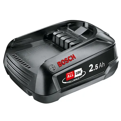 Акумулаторна батерия Bosch Li-Ion за електроинструменти  18 V, 2.5 Ah, PBA 18V 2.5Ah W-B
