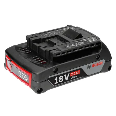 Акумулаторна батерия Bosch Li-Ion за електроинструменти 18 V, 2 Ah, GBA 18 V M-B