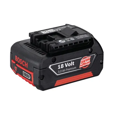 Акумулаторна батерия Bosch Li-Ion за електроинструменти  18 V, 3 Ah, GBA 18 V M-C