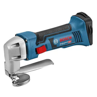 Акумулаторна ножица/нагер Bosch за ламарина без батерия и зарядно, 18 V, 3400 хода/мин, 0.7-2 мм, GSC 18V-16