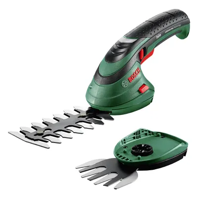 Акумулаторна ножица за трева Bosch и храсти с 1 батерия без зарядно, 3.6 V, 1.5 Ah, 80 мм, Isio