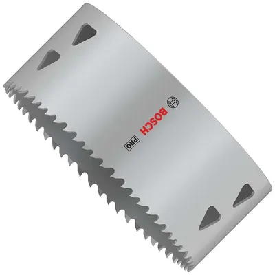 Боркорона универсална Bosch BiM с резба 114x44 мм, PRO Multi Material