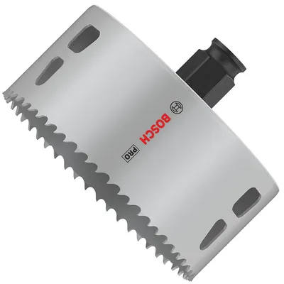 Боркорона универсална Bosch със захват Power Change Plus 102x44 мм, PRO Multi Material PC Plus