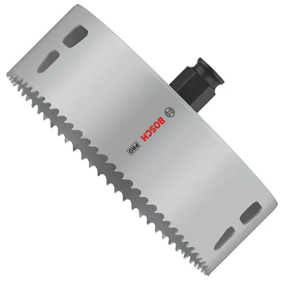 Боркорона универсална Bosch със захват Power Change Plus 140x44 мм, PRO Multi Material PC Plus