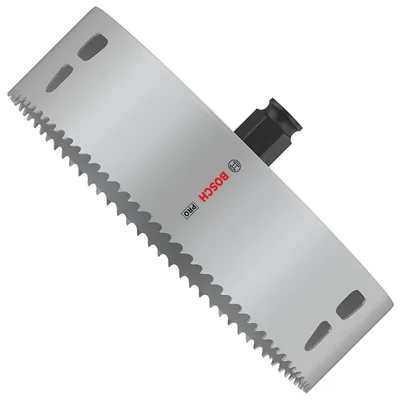 Боркорона универсална Bosch със захват Power Change Plus 168x44 мм, PRO Multi Material PC Plus