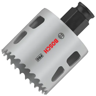 Боркорона универсална Bosch със захват Power Change Plus 51x44 мм, PRO Multi Material PC Plus