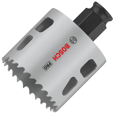 Боркорона универсална Bosch със захват Power Change Plus  52x44 мм, PRO Multi Material PC Plus