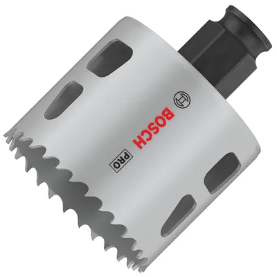 Боркорона универсална Bosch със захват Power Change Plus  56x44 мм, PRO Multi Material PC Plus