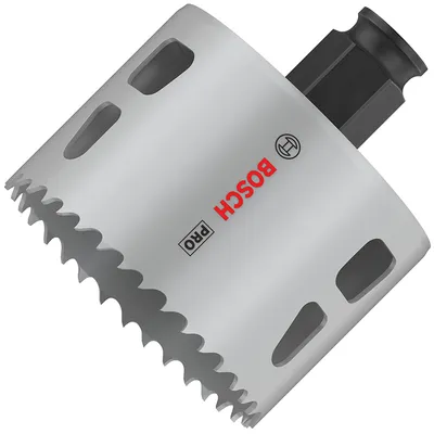 Боркорона универсална Bosch със захват Power Change Plus 67x44 мм, PRO Multi Material PC Plus