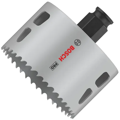 Боркорона универсална Bosch със захват Power Change Plus 76x44 мм, PRO Multi Material PC Plus