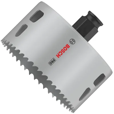 Боркорона универсална Bosch със захват Power Change Plus 89x44 мм, PRO Multi Material PC Plus