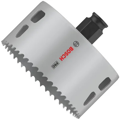 Боркорона универсална Bosch със захват Power Change Plus 92x44 мм, PRO Multi Material PC Plus