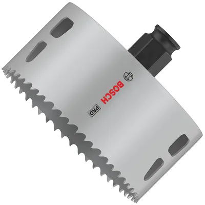 Боркорона универсална Bosch със захват Power Change Plus 98x44 мм, PRO Multi Material PC Plus