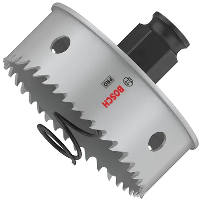 Боркорона за метал Bosch със захват Power Change Plus 70x20 мм, PRO Sheet Metal PC Plus