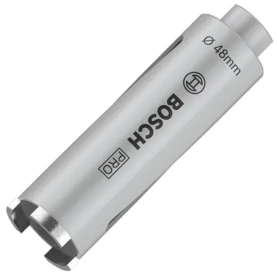 Боркорона за зидария Bosch с диамантени сегменти и резба G 1/2" 48x150 мм, PRO Core Cutter dry