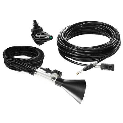 Комплект за почистване с водоструйка Bosch на канали  10 м, AQT серия водоструйки BOSCH, Deluxe