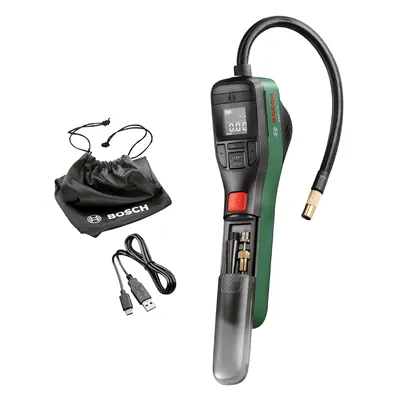 Компресор Bosch за помпане на гуми  с вградена батерия и USB кабел, 3.6 V, 3 Ah, 10.3 bar, EasyPump