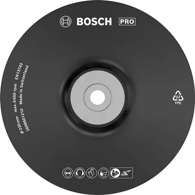 Подложна шайба Bosch за ъглошлайф мека ф 230 мм, M14, PRO
