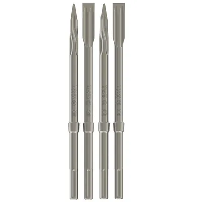 Шило за къртач Bosch с SDS-max опашка комплект със секачи  400 мм, 4 бр., PRO SDS max-5C
