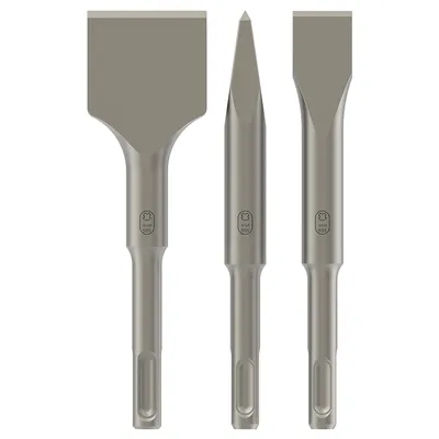 Шило за къртач Bosch с SDS-plus опашка комплект със секачи  140 мм, 3 бр., PRO SDS plus-4C
