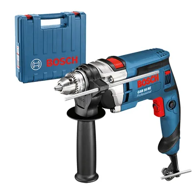 Ударна бормашина Bosch кабелна 750 W, 23 Nm, 1.5–13 мм, GSB 16 RE