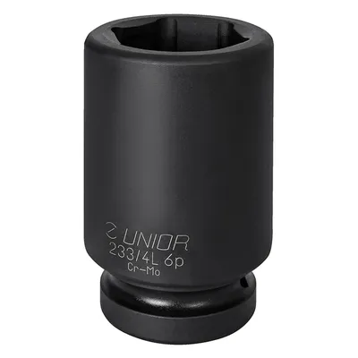 Вложка милиметрова Unior 6-стен ударна удължена  55 мм x 1", 233/4L6p