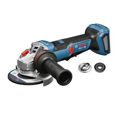Акумулаторен ъглошлайф Bosch без батерия и зарядно, 18 V, 125 мм, 3000–9000 об./мин, GWS 18V-11 PS