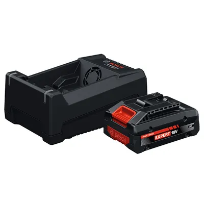 Акумулаторна батерия Bosch Li-Ion със зарядно у-во 18 V, 4 Ah, 1 бр.