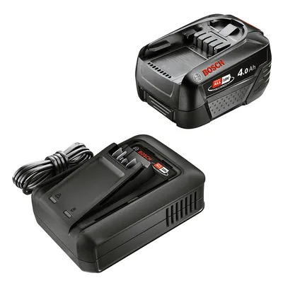 Акумулаторна батерия Bosch Li-Ion със зарядно у-во 18 V, 4 Ah, 1 бр., Starter Set 18V Alliance