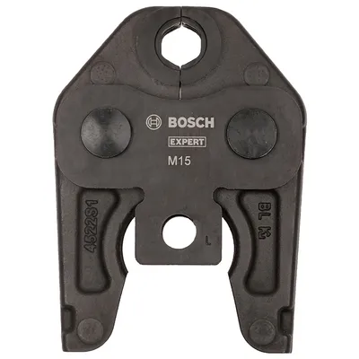 Челюсти за прес фитинги Bosch за контур М 15 мм, Standard M15