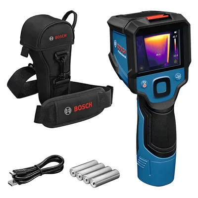 Дигитална термокамера Bosch без батерия и зарядно, 12 V, от -20 до +450 °C, GTC 12V-450-13