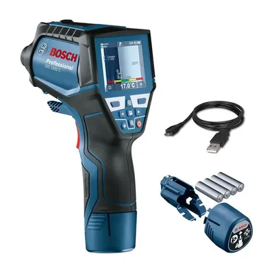 Дигитална термокамера Bosch без батерия и зарядно, 12 V, от -40 до +1000 °C, GIS 1000 C
