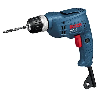 Електрическа бормашина Bosch 350 W, 12.3 Nm, 0-4000 об./мин, 1.5-10 мм, GBM 6 RE