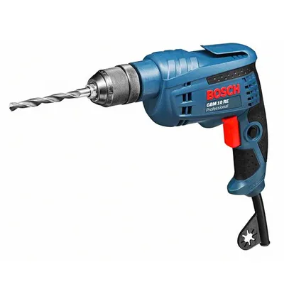 Електрическа бормашина Bosch 600 W, 20 Nm, 0-2600 об./мин, 1-10 мм, GBM 10 RE