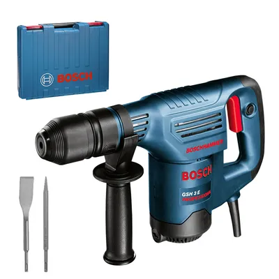 Електрически къртач Bosch  SDS-plus, 650 W, 2.6 J, GSH 3 E