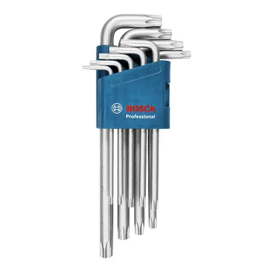 Г-образен ключ Bosch Torx/Torx комплект TX10-50, 9 бр.,