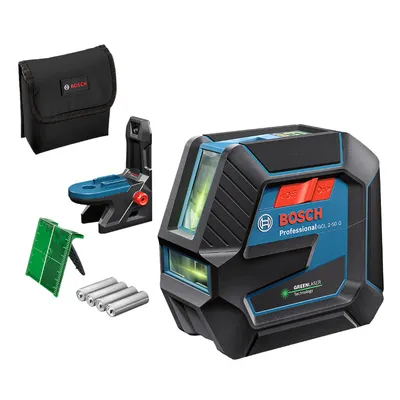 Комбиниран лазерен нивелир Bosch с 2 линии и 2 точки  15 м, 50 м, 0.3 мм/м, GCL 2-50 G