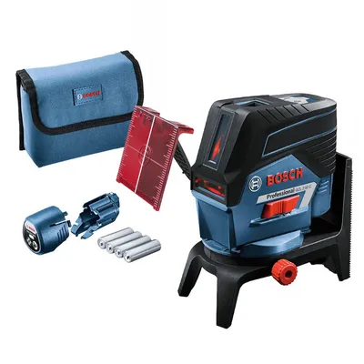 Комбиниран лазерен нивелир Bosch с 2 линии и 2 точки  20 м, 50 м, 0.3 мм/м, GCL 2-50 C