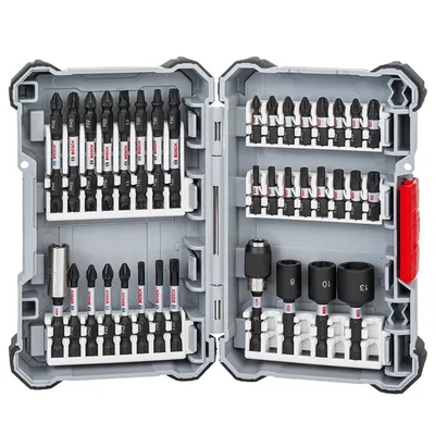 Комплект битове Bosch PH/PZ/SB/TX/SW с магнитен държач 1/4", 36 бр., Impact Control Multi Construction