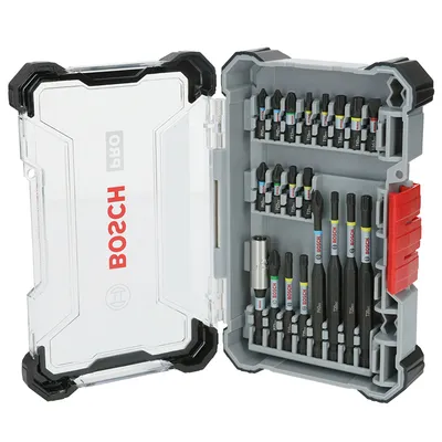 Комплект битове Bosch с магнитен държач  20 бр., PRO Impact