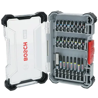 Комплект битове Bosch с магнитен държач 24 бр., PRO Impact