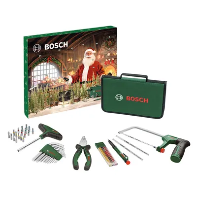 Комплект битове Bosch с ръчни инструменти 1/4", 41 бр., Advent Calendar 2025