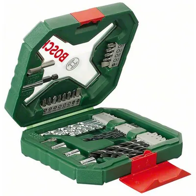 Комплект битове Bosch със свредла  1/4", 34 бр., X-Line