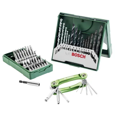 Комплект битове Bosch със свредла  1/4", 41 бр.