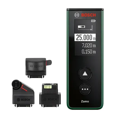 Лазерна ролетка Bosch 25 м, 0.2 мм/м, Zamo IV