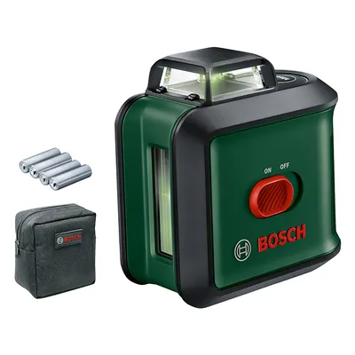 Линеен лазерен нивелир Bosch с 2 лъча  24 м, 0.4 мм/м, UniversalLevel 360 Basic